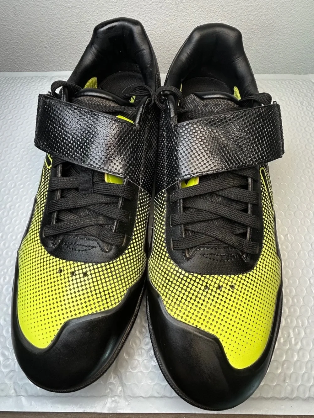Five Ten Stealth Mountain Bike Shoes Men's Size 13 Hellcat Back Neon Yellow